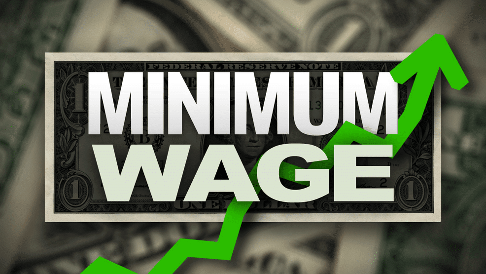 Minimum Wage Increase sign