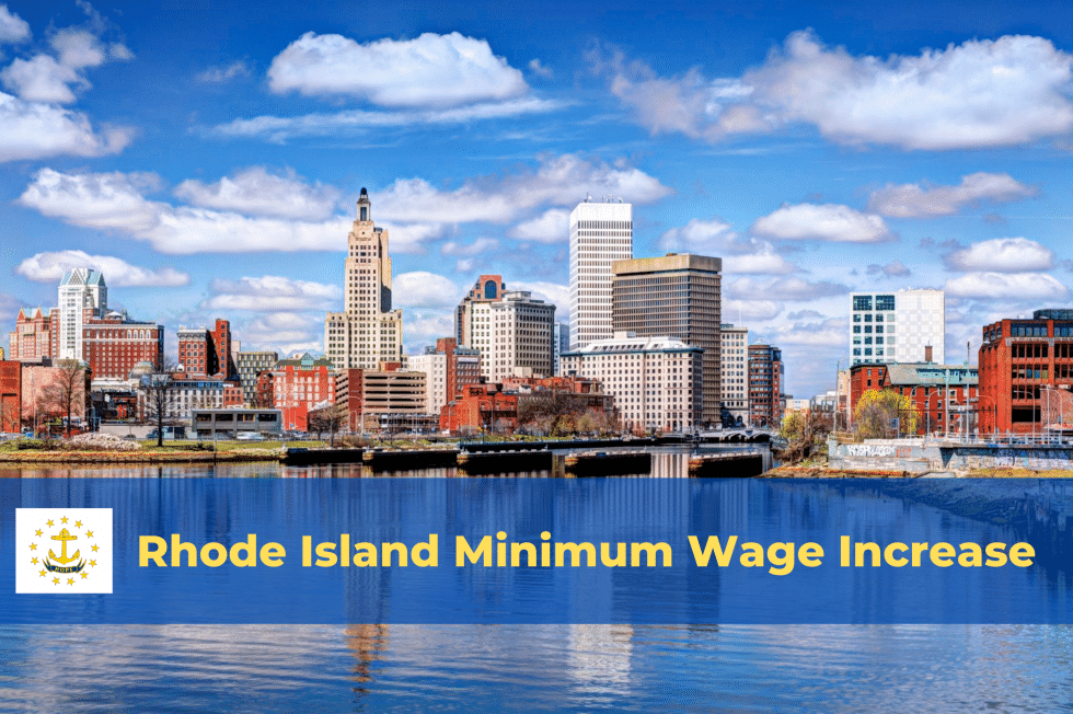 Rhode Island Minimum Wage Increasing October 1st, 2020