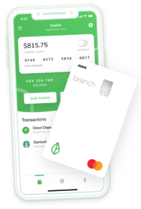 Branch Wallet Phone Card graphic