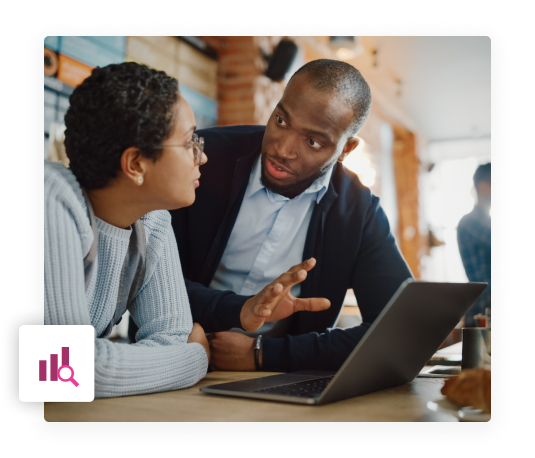 BI & Data Analytics couple teaching restaurant data